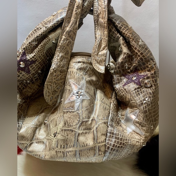 💎VIVA OF CALIFORNIA USA💎Snakeskin hobo,Large and beautiful bag.💎#VIVA - Picture 9 of 17